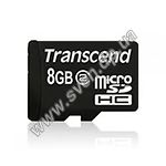 Изображение microSD HC 8GB Transcend (TS8GUSDC2, без переходника) Фото microSD HC 8GB Transcend (TS8GUSDC2, без переходника)