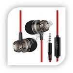 Изображение NAUTILUS N1 наушники с микрофоном (Red) blister Фото NAUTILUS N1 наушники с микрофоном (Red) blister