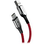 Изображение Кабель Baseus CATXD-A09 X-type USB/Type C, 1м Red 3A Фото Кабель Baseus CATXD-A09 X-type USB/Type C, 1м Red 3A