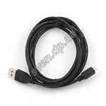 Изображение Кабель Cablexpert CCP-mUSB2-AMBM-1M USB->microUSB, 1m, premium черный Фото Кабель Cablexpert CCP-mUSB2-AMBM-1M USB->microUSB, 1m, premium черный