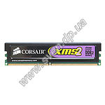 Изображение DDR-II 2шт x 2GB PC-8500 (1066МГц) Corsair XMS2 5-6-6-18 Фото DDR-II 2шт x 2GB PC-8500 (1066МГц) Corsair XMS2 5-6-6-18