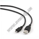 Изображение Кабель Gembird CBL-mUSB2-AMBM-0.3M ( USB->microUSB, 0.3m ) Фото Кабель Gembird CBL-mUSB2-AMBM-0.3M ( USB->microUSB, 0.3m )