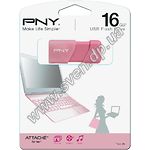 Изображение USB Flash 16Gb PNY COMPACT ATTACHE FOR HER Pink | FDU16GBA3CP-EF) Фото USB Flash 16Gb PNY COMPACT ATTACHE FOR HER Pink | FDU16GBA3CP-EF)