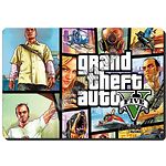 Фото Коврик для мышки Podmyshku GAME GTA 5-М Коврик игровой GTA 5 размер 220х320 мм