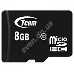 Изображение microSD HC 8GB Team Class10 (без переходника, TUSDH8GCL1002) Фото microSD HC 8GB Team Class10 (без переходника, TUSDH8GCL1002)