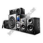 Изображение Комплект акустики Edifier HCS5640 (black) Home Theatre 30W Woofer+5*8W, внешний усилитель, USB, SD Фото Комплект акустики Edifier HCS5640 (black) Home Theatre 30W Woofer+5*8W, внешний усилитель, USB, SD