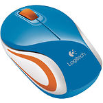 Изображение Мышка Logitech M187 Wireless Mini BLUE (910-002738) OEM Фото Мышка Logitech M187 Wireless Mini BLUE (910-002738) OEM