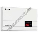 Изображение Стабилизатор SVEN AVR SLIM-500 LCD, 400Вт, 140-260В, 220+/-8%, цифровой вольтметр, 1евророзетка Фото Стабилизатор SVEN AVR SLIM-500 LCD, 400Вт, 140-260В, 220+/-8%, цифровой вольтметр, 1евророзетка