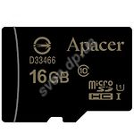 Карта памяти Apacer Class10 UHS-1 microSD HC 16Gb (AP16GMCSH10U1-RA без переходника) - фото