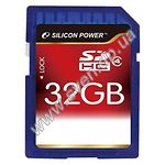 Изображение SD HC 32Gb SILICON POWER Class 4 Фото SD HC 32Gb SILICON POWER Class 4