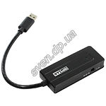 Изображение Концентратор HUB USB 3.0 STLab U-930 black, 4 ports, с БП 2А/5В Фото Концентратор HUB USB 3.0 STLab U-930 black, 4 ports, с БП 2А/5В