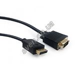 Изображение Кабель Cablexpert CCP-DPM-VGAM-5M DisplayPort v 1.1 to VGA Фото Кабель Cablexpert CCP-DPM-VGAM-5M DisplayPort v 1.1 to VGA