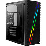 Изображение Корпус AEROCOOL STREAK A-BK-v1 (Black) RGB без БП Фото Корпус AEROCOOL STREAK A-BK-v1 (Black) RGB без БП