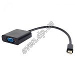 Изображение Переходник Cablexpert A-mDPM-VGAF-02 Mini DisplayPort (папа) to VGA (мама) Фото Переходник Cablexpert A-mDPM-VGAF-02 Mini DisplayPort (папа) to VGA (мама)