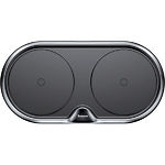 Изображение Беспроводное Wireless ЗУ Baseus WXSJK-01 Black, Dual, USB питание Фото Беспроводное Wireless ЗУ Baseus WXSJK-01 Black, Dual, USB питание