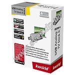 Фото TV+FM Tuner KWORLD PVR-TV UB390-A ext USB 4:3/16:9/16:10 RCA/S-VIDEO/YPbYPbPr/DSub ДУ