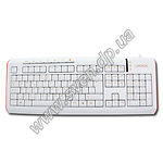 Изображение Клавиатура CANYON CNR-KEYB7-RU, PS/2, white Фото Клавиатура CANYON CNR-KEYB7-RU, PS/2, white