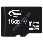 Изображение microSD HC 16GB Team Class10 (TUSDH16GCL1002 ) без переходника Фото microSD HC 16GB Team Class10 (TUSDH16GCL1002 ) без переходника