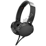 Изображение SONY MDR-XB550AP Black, наушники накладные с микрофоном Фото SONY MDR-XB550AP Black, наушники накладные с микрофоном