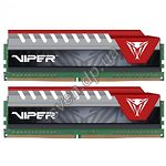 Изображение DDR-4 2шт x 16GB 2400МГц Patriot Viper Elite Red (PVE432G240C5KRD) Фото DDR-4 2шт x 16GB 2400МГц Patriot Viper Elite Red (PVE432G240C5KRD)