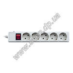 Изображение Surge Protector SVEN Optima Base 3 m Grey Фото Surge Protector SVEN Optima Base 3 m Grey