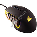 Фото Мышка Corsair Scimitar Black+Yellow (CH-9000091-EU)