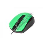 Изображение Мышка Maxxter Mc-325-G оптическая, USB, зеленая Фото Мышка Maxxter Mc-325-G оптическая, USB, зеленая