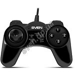 Изображение Game pad SVEN GC-150, USB, 2 оси, 13 кнопок, 8-ми позиц. джойстик, доп.кнопки "Auto" и"Clear" Фото Game pad SVEN GC-150, USB, 2 оси, 13 кнопок, 8-ми позиц. джойстик, доп.кнопки "Auto" и"Clear"