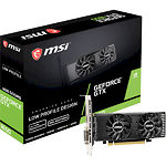 Изображение Видеокарта MSI GeForce GTX1650 4GB (GTX 1650 4GT LP OC) Фото Видеокарта MSI GeForce GTX1650 4GB (GTX 1650 4GT LP OC)