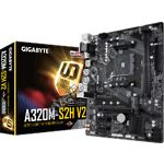 Изображение Материнская плата GIGABYTE GA-A320M-S2H V2 AM4 Фото Материнская плата GIGABYTE GA-A320M-S2H V2 AM4