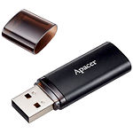 Изображение USB Flash 64Gb Apacer AH23B Black AP64GAH23BB-1 Фото USB Flash 64Gb Apacer AH23B Black AP64GAH23BB-1