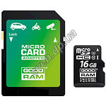Изображение microSD HC 16Gb GOODRAM Class10 UHS-I MLC U3(с переходником, M3AA-0160R11-DD) (R90, W45MB) Фото microSD HC 16Gb GOODRAM Class10 UHS-I MLC U3(с переходником, M3AA-0160R11-DD) (R90, W45MB)