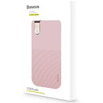 Фото Внешний аккумулятор Power Bank Baseus (PPALL-QY04)Thin Wireless 10000 mAh Pink