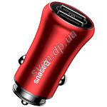 Фото Автомобильное ЗУ Baseus CCALL-GB09  2*USB (Red) 4.8A