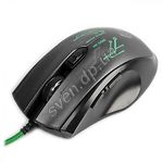 Изображение Мышка Gembird MUSG-003-G Оптическая игровая мышь, USB интерфейс, зеленый цвет Фото Мышка Gembird MUSG-003-G Оптическая игровая мышь, USB интерфейс, зеленый цвет