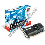 Изображение Видеокарта MSI Radeon R7 240 2GD3 LPV1 Фото Видеокарта MSI Radeon R7 240 2GD3 LPV1