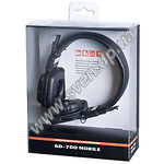Фото REAL-EL GD-700 Mobile наушники с микрофоном (кожаные) Джек 3,5мм 4pin