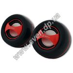 Изображение Акустическая система Firtech FS-102 br (black-red) 2*2W speaker, USB Фото Акустическая система Firtech FS-102 br (black-red) 2*2W speaker, USB