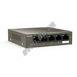 Изображение Коммутатор TENDA TEG1105P-4-63W, 5-port Gigabit (4x PoE, 1x uplink) Фото Коммутатор TENDA TEG1105P-4-63W, 5-port Gigabit (4x PoE, 1x uplink)
