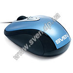 Изображение Мышка SVEN RX-530 (black-blue) USB Mini Notebook, 4 key, 1 Wheel, 1600cpi Фото Мышка SVEN RX-530 (black-blue) USB Mini Notebook, 4 key, 1 Wheel, 1600cpi