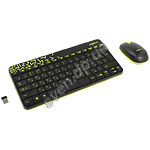 Фото Клавиатура+мышь Logitech MK240 Wireless Desktop Black (920-008213)