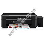Изображение EPSON L355 (C11CC86302) МФУ 3в1 А4, Фабрика печати,встр. СНПЧ,4 цв. по 70мл ,5760x1440dpi,USB, WiFi. Фото EPSON L355 (C11CC86302) МФУ 3в1 А4, Фабрика печати,встр. СНПЧ,4 цв. по 70мл ,5760x1440dpi,USB, WiFi.