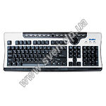 Фото Клавиатура SVEN KB-2025 PS/2 black+silver