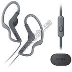 Изображение SONY MDR-AS210AP Black, наушники вкладыши с микрофоном Фото SONY MDR-AS210AP Black, наушники вкладыши с микрофоном