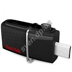 Изображение USB Flash 64Gb SanDisk Ultra Dual OTG/USB3.0 Black SDDD2-064G-GAM46 Фото USB Flash 64Gb SanDisk Ultra Dual OTG/USB3.0 Black SDDD2-064G-GAM46