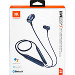 Изображение JBL LIVE 220BT Blue (JBLLIVE220BTBLU), наушники вкладыши с микрофоном Bluetooth Фото JBL LIVE 220BT Blue (JBLLIVE220BTBLU), наушники вкладыши с микрофоном Bluetooth