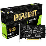Фото Видеокарта Palit GeForce GTX1650 4GB Dual OC (NE51650T1BG1-1171D)
