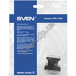 Изображение Переходник SVEN BASE DVI-I VGA (015534) DVI папа (сигнал) в VGA мама (устройство) Фото Переходник SVEN BASE DVI-I VGA (015534) DVI папа (сигнал) в VGA мама (устройство)