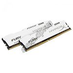 Изображение DDR-4 2шт x 16GB 2666МГц Kingston HyperX Fury White (HX426C16FWK2/32) Фото DDR-4 2шт x 16GB 2666МГц Kingston HyperX Fury White (HX426C16FWK2/32)