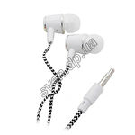 Изображение SERTEC MX-17 MP3 наушники для плеера (white/silver), тканевая оплетка Фото SERTEC MX-17 MP3 наушники для плеера (white/silver), тканевая оплетка